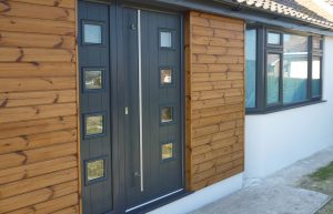 Contemporary composite door