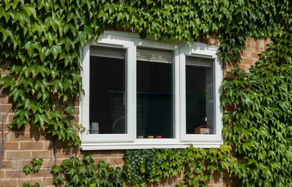 White uPVC Casement window