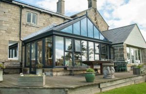 Black uPVC Gable conservatory